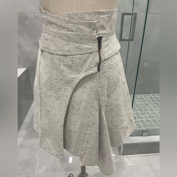 ISABEL MARANT HIGH WAIST SKIRT WITH A BELT SIZE 38 - Picture 2 of 16